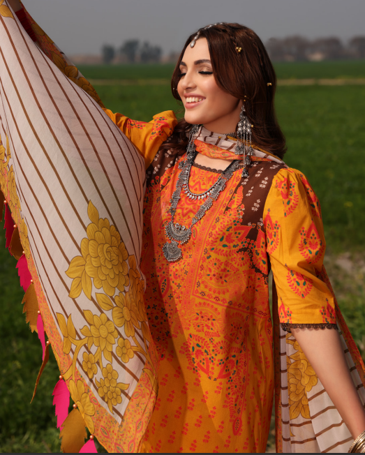 Charizma Signature Printed Lawn